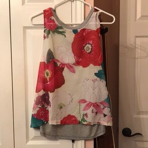 🌺 Zara Floral Tank 🌺